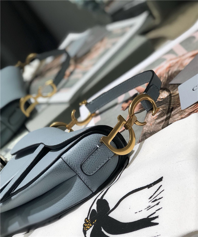 原單Dior馬鞍包仿迪奧女包2019新款手提小包Saddle Bag小號馬鞍包霧霾藍￥1480.00的图片-高仿迪奧包包DIOR、高仿迪奧女包DIOR