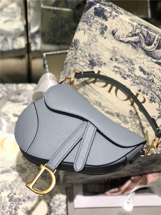 原單Dior馬鞍包仿迪奧女包2019新款手提小包Saddle Bag小號馬鞍包霧霾藍￥1480.00的图片-高仿迪奧包包DIOR、高仿迪奧女包DIOR