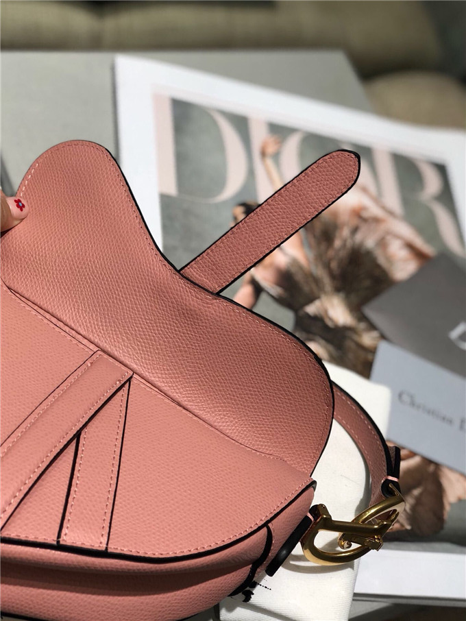 原單Dior馬鞍包仿迪奧女包2019新款糖果粉Saddle Bag小號馬鞍包￥1480.00的图片-高仿迪奧包包DIOR、高仿迪奧女包DIOR