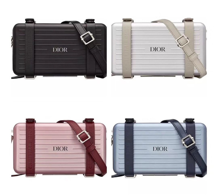 原單Dior迪奧 藍色鋁鎂合金小箱子迷妳行李箱斜挎包￥1680.00的图片-高仿迪奧包包DIOR、高仿迪奧男包DIOR