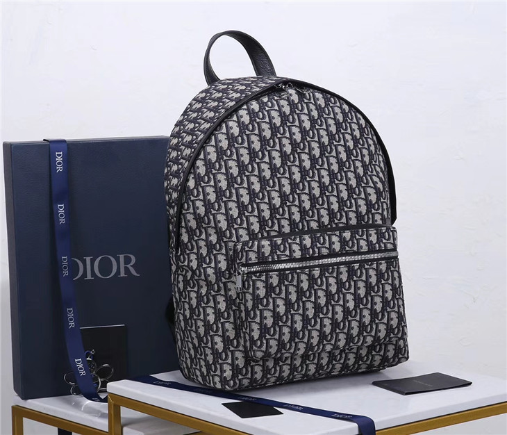 復刻迪奧DIOR Oblique男士2019新款雙肩背包￥980.00