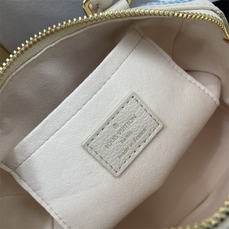 高仿LV路易威登女士手提斜挎包全皮枕頭包speedy繫列 M46667米白￥1280.00的图片-高仿LV包包、高仿lv女包