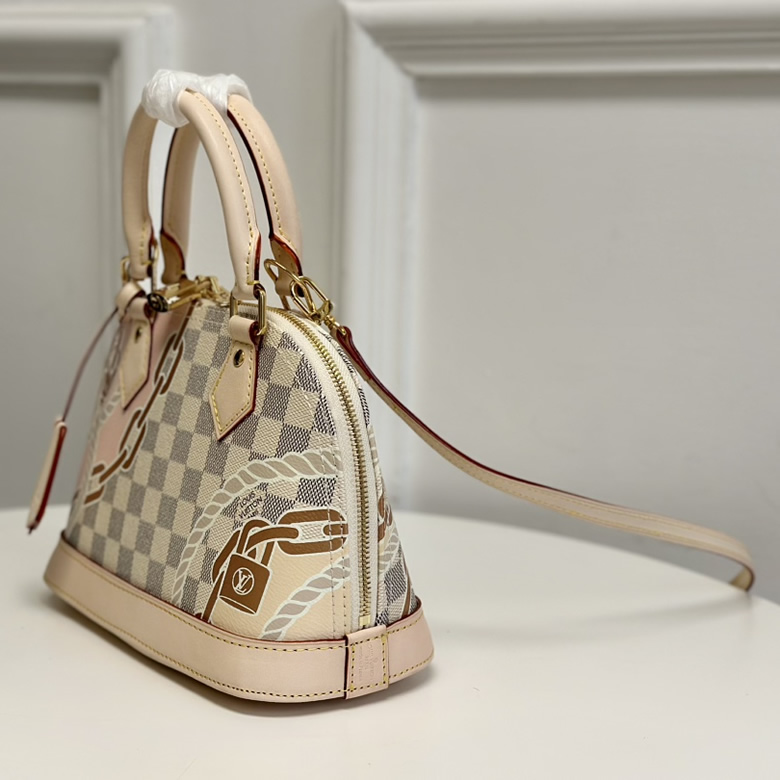 LV易威登23新款女士達米爾天藍色帆佈配皮單肩包N40472¥1480.00的图片-高仿LV包包、高仿lv女包 LV易威登23新款女士達米爾天藍色帆佈配皮單肩包N40472¥1480.00的图片-高仿LV包包、高仿lv女包