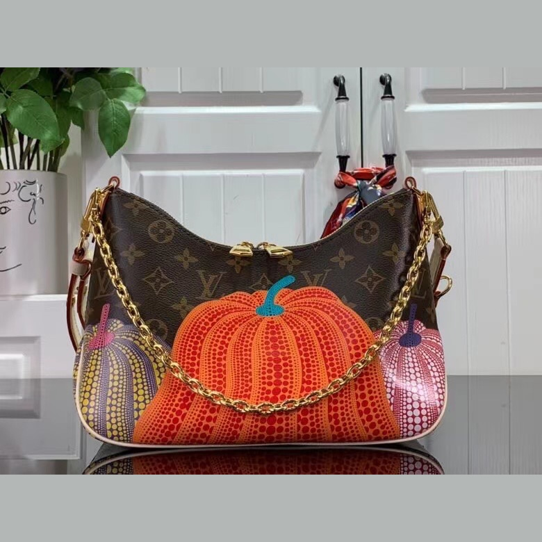 LV路易威登中國官網-LOUIS VUITTON官方旗艦店中文版 m46470老花南瓜￥1280.00的图片-高仿LV包包、高仿lv女包