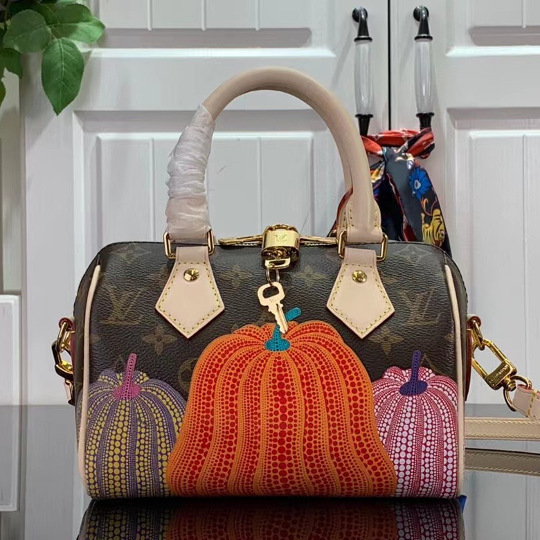 LV女包手袋-路易威登女士包包-女士手提包 m46469老花南瓜￥1280.00的图片-高仿LV包包、高仿lv女包