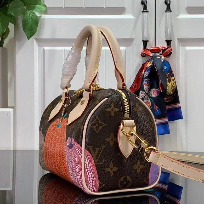 LV女包手袋-路易威登女士包包-女士手提包 m46469老花南瓜￥1280.00的图片-高仿LV包包、高仿lv女包