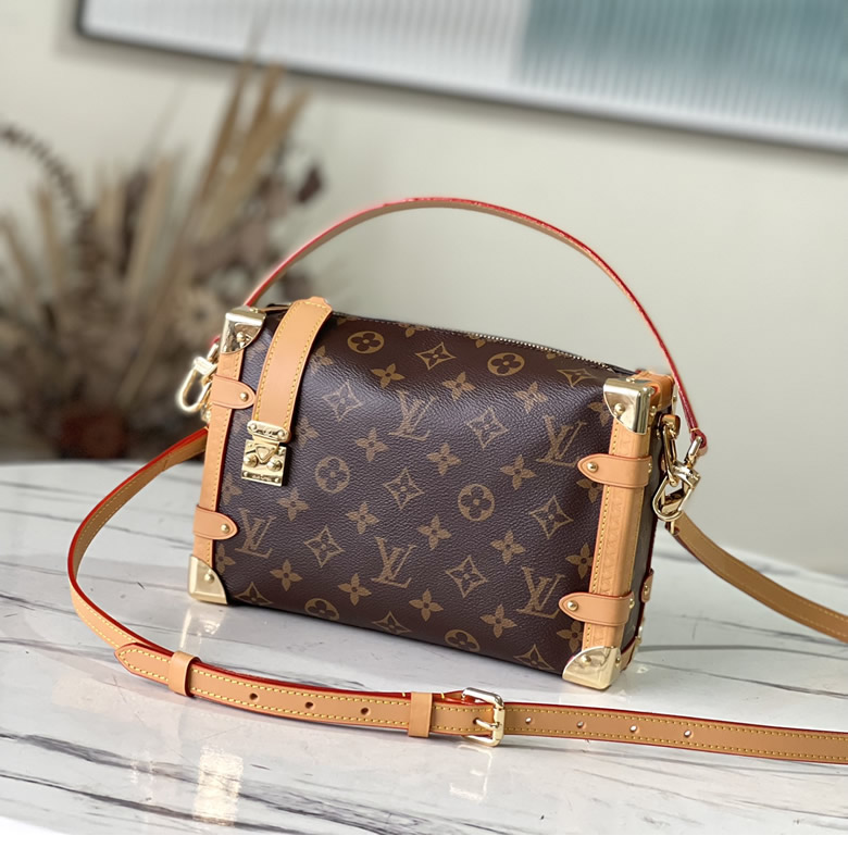 頂級原單lv谷愛淩秀場同款2023早春繫列Cruise繫列M46358老花黃皮￥1280.00的图片-高仿LV包包、高仿lv女包