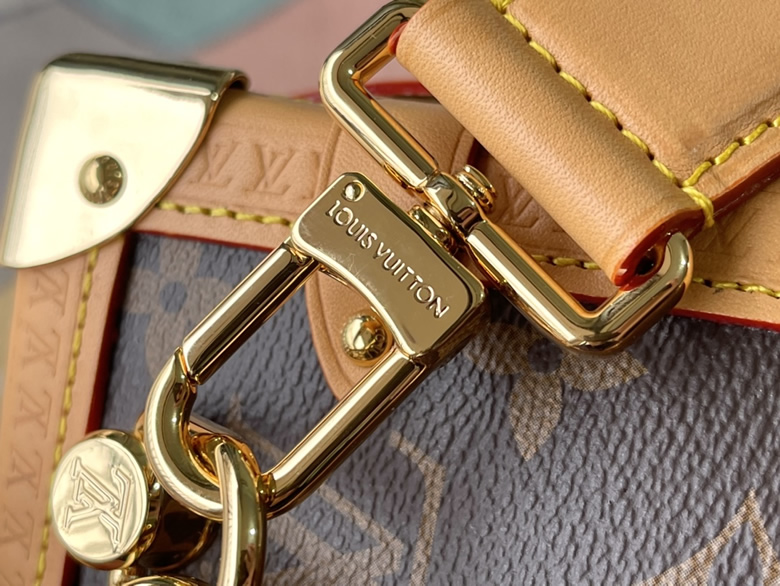 頂級原單lv谷愛淩秀場同款2023早春繫列Cruise繫列M46358老花黃皮￥1280.00的图片-高仿LV包包、高仿lv女包