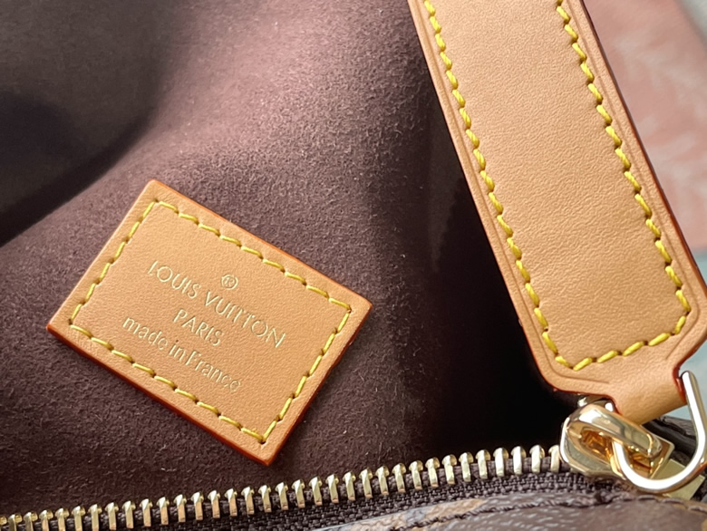 頂級原單lv谷愛淩秀場同款2023早春繫列Cruise繫列M46358老花黃皮￥1280.00的图片-高仿LV包包、高仿lv女包