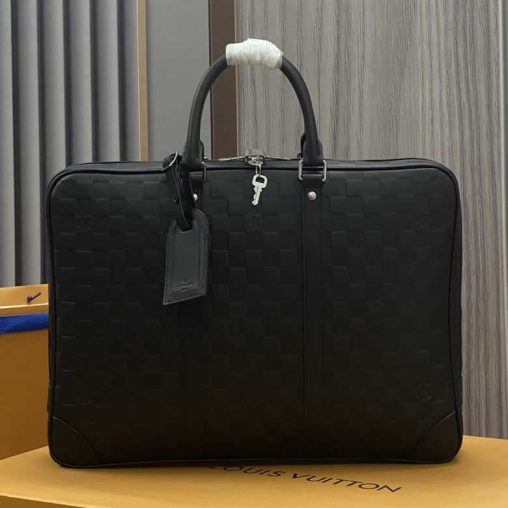 LV包包黑色公文包新款棋盤格包新款包 N41146￥1880.00