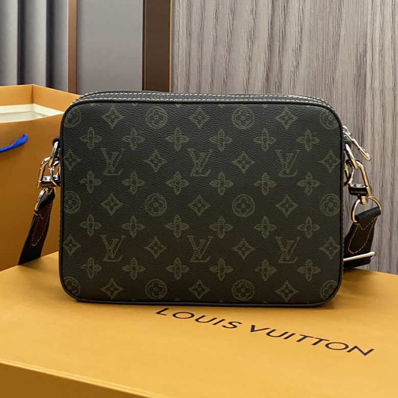 LV路易威登23年春夏男士單肩包TRIO郵差包 M46340￥1480.00的图片-高仿LV包包、高仿lv男包