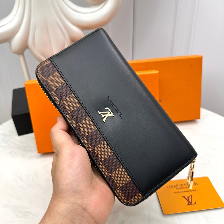 LV男士長款錢夾-男士錢包-拉鏈錢夾-男士666080￥980.00的图片-高仿LV包包、高仿lv錢包
