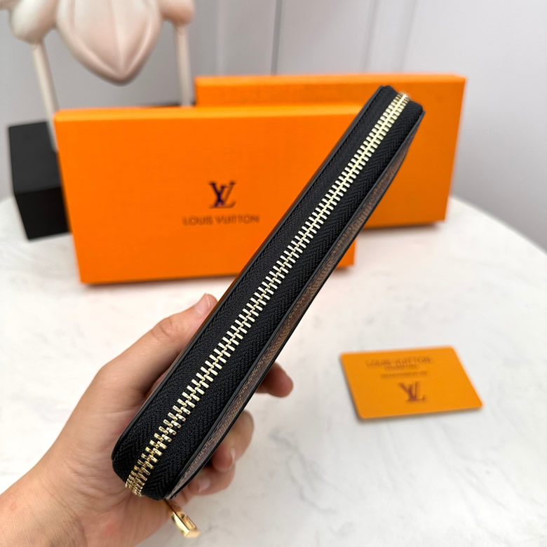 LV男士長款錢夾-男士錢包-拉鏈錢夾-男士666080￥980.00的图片-高仿LV包包、高仿lv錢包