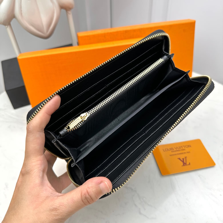 LV男士長款錢夾-男士錢包-拉鏈錢夾-男士666080￥980.00的图片-高仿LV包包、高仿lv錢包