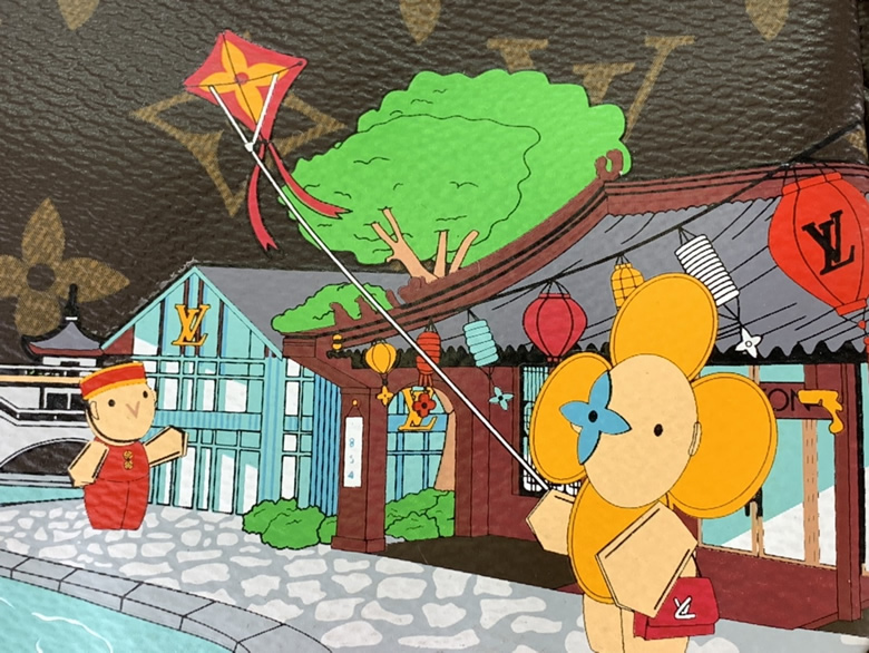 頂級原單Mini花卉風箏路過水上舢闆lv手拿包M81965-lv錢包￥1180.00的图片-高仿LV包包、高仿lv錢包