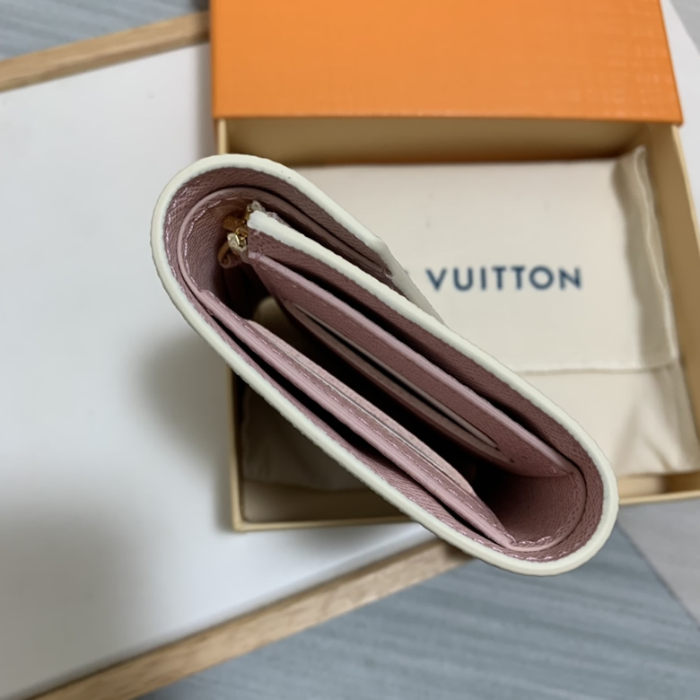 高仿LV女包VICTORINE棋盤格/水波紋短款錢包錢夾 N64022￥880.00的图片-高仿LV包包、高仿lv錢包