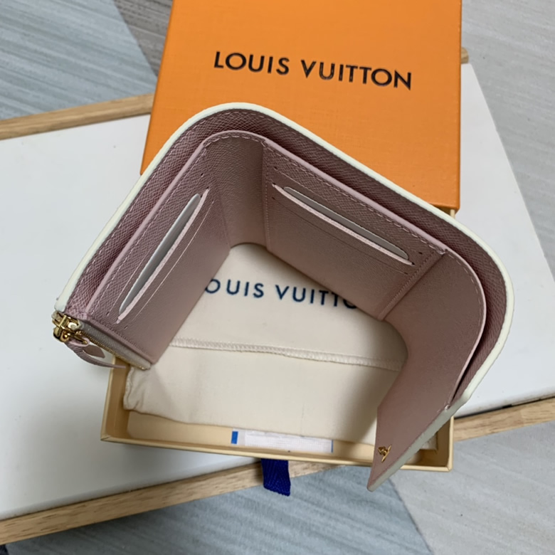 高仿LV女包VICTORINE棋盤格/水波紋短款錢包錢夾 N64022￥880.00的图片-高仿LV包包、高仿lv錢包