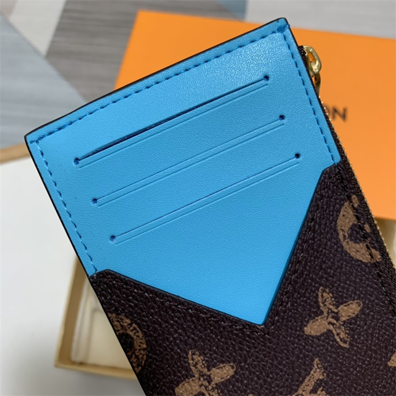 高仿lvCoin卡夾花卉LV字母Monogram塗層帆佈M81256￥880.00的图片-高仿LV包包、高仿lv錢包