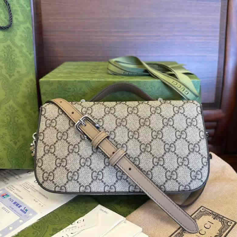 GUCCI古馳23春夏女士鏈子斜挎包739722 FACJP 9769￥1280.00的图片-高仿古奇包包Gucci、高仿古奇女包Gucci