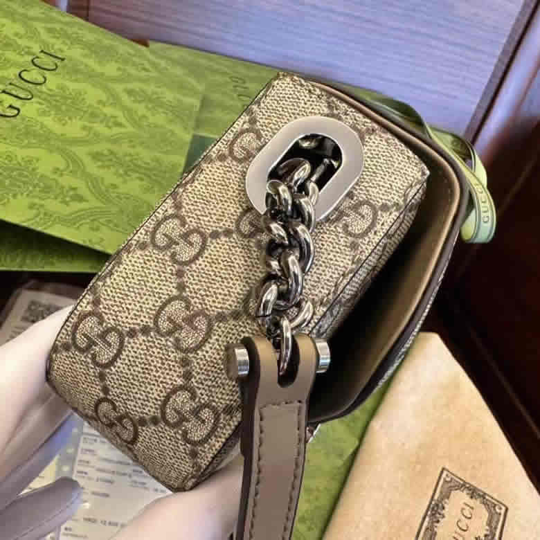 GUCCI古馳23春夏女士鏈子斜挎包739722 FACJP 9769￥1280.00的图片-高仿古奇包包Gucci、高仿古奇女包Gucci