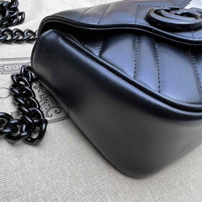 GUCCI古馳GG Marmont繫列絎縫腰包739599￥980.00的图片-高仿古奇包包Gucci、高仿古奇女包Gucci