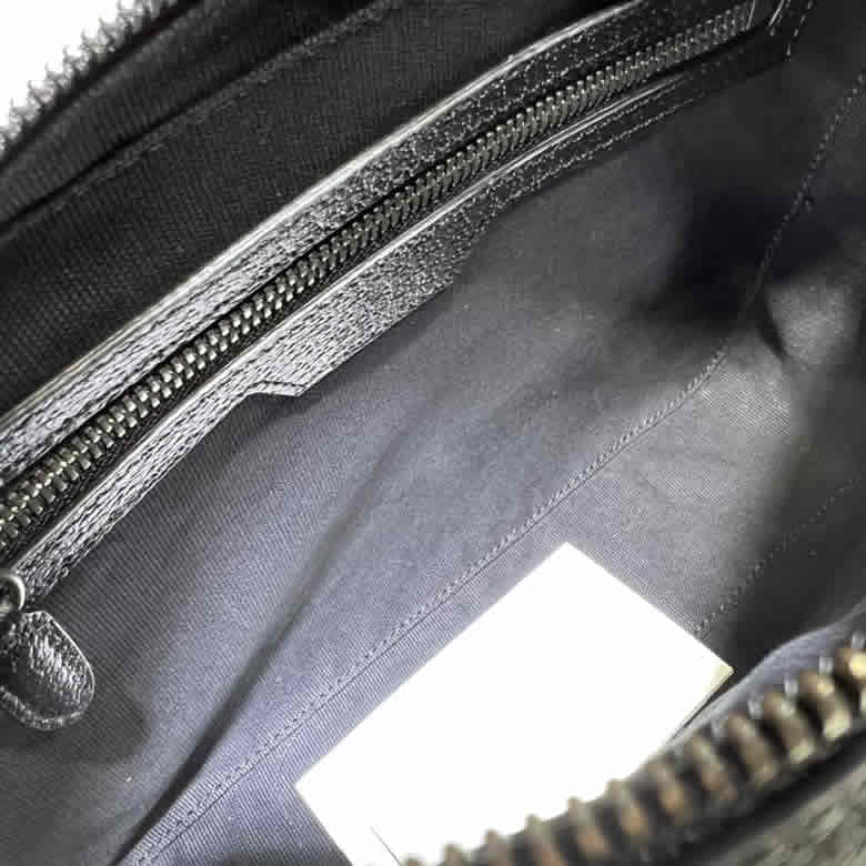 GUCCI古馳超級雙G郵差包675891黑￥1480.00的图片-高仿古奇包包Gucci、高仿古奇女包Gucci