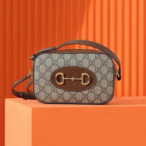 原單古奇新款1955斜挎相機包760196棕色￥1280.00