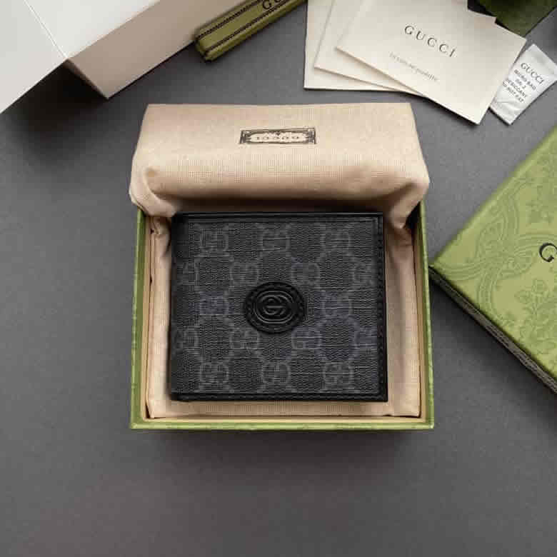 高仿GUCCI互扣式雙G錢包 款號671652 92TCN 1000￥680.00的图片-高仿古奇包包Gucci、高仿古奇錢包Gucci