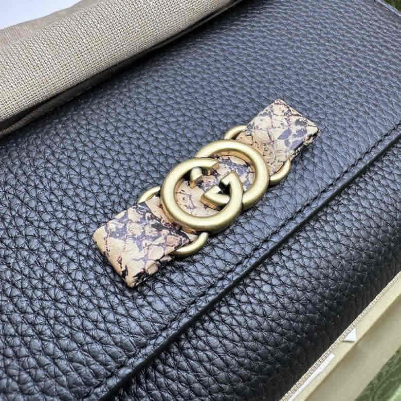 GUCCI古馳23秋冬女士錢包 750461黑色￥780.00的图片-高仿古奇包包Gucci、高仿古奇錢包Gucci