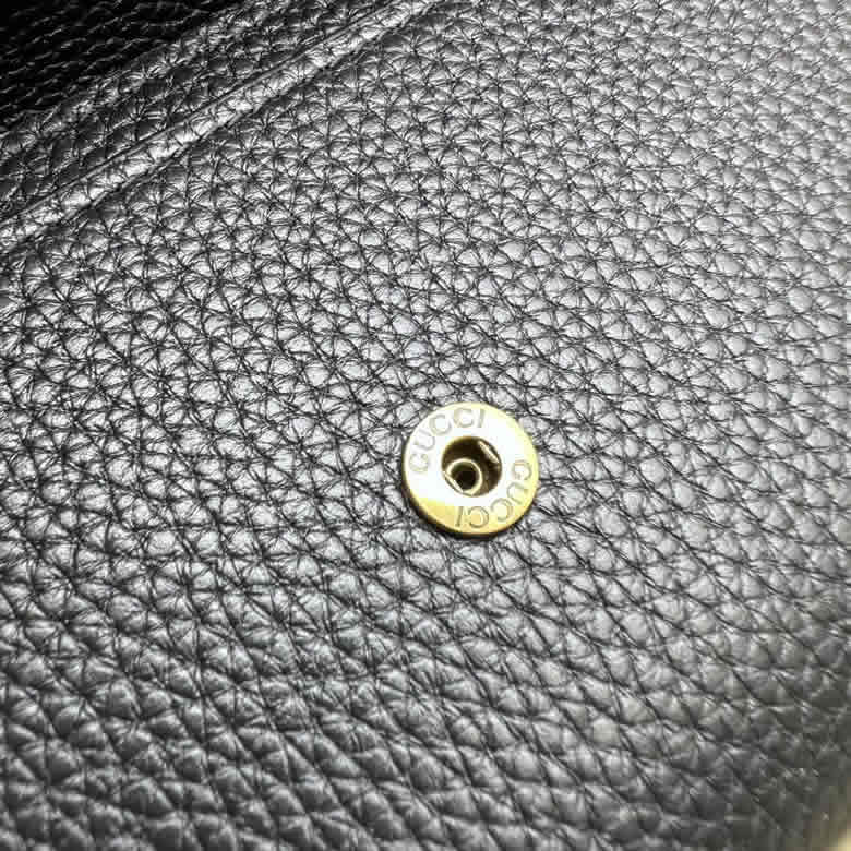 GUCCI古馳23秋冬女士錢包 750461黑色￥780.00的图片-高仿古奇包包Gucci、高仿古奇錢包Gucci