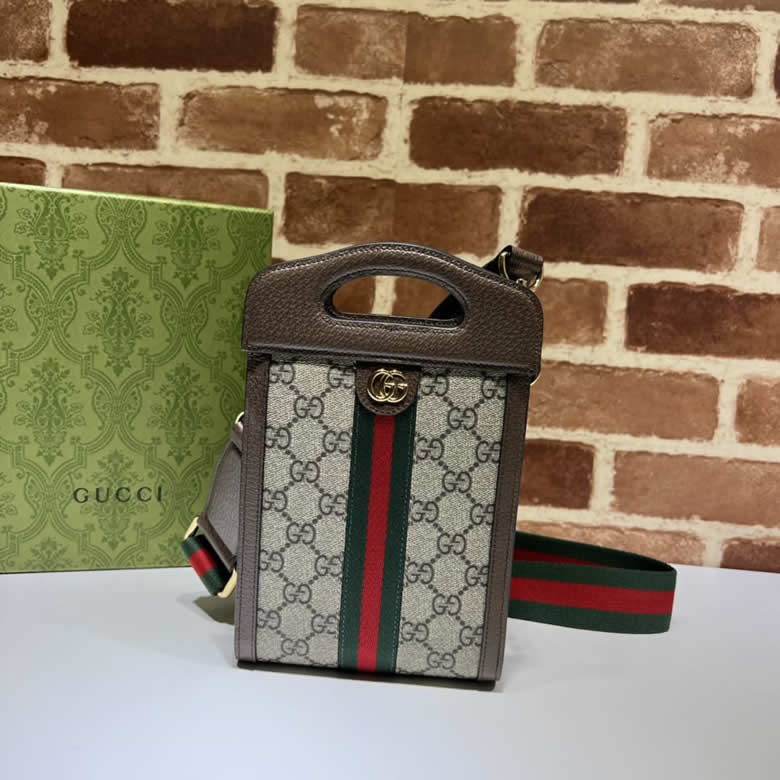 GUCCI古馳啡膠/紅綠帶小斜挎包699770￥980.00的图片-高仿古奇包包Gucci、高仿古奇錢包Gucci