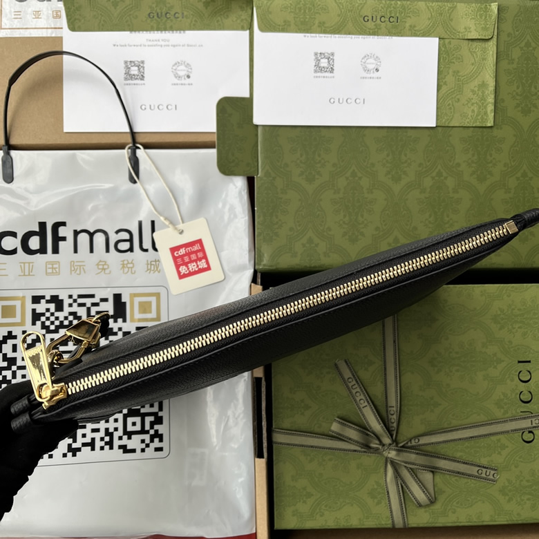 原廠皮配Cdfmall三亞免稅店手提袋Gucci標識手包681200￥980.00的图片-高仿古奇包包Gucci、高仿古奇錢包Gucci