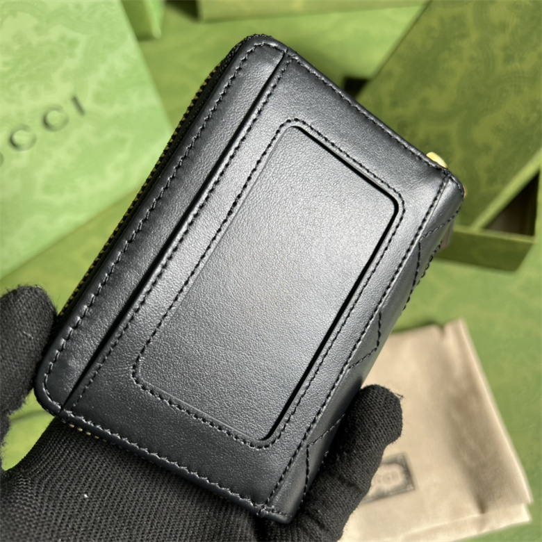 gucci女士錢包GG Marmont繫列671772黑￥880.00的图片-高仿古奇包包Gucci、高仿古奇錢包Gucci