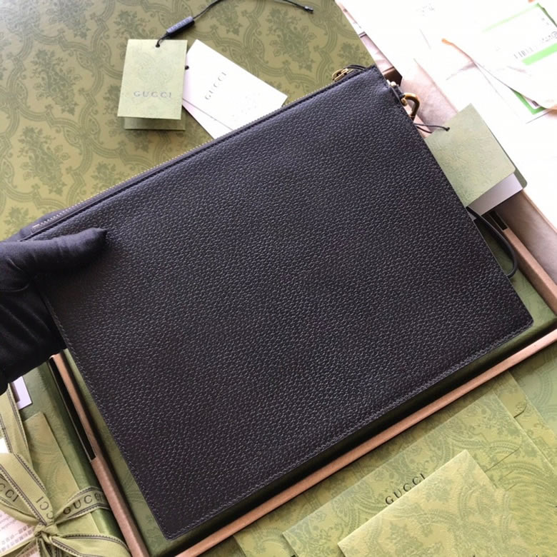 古奇手包價格 GucciSupreme手包547077黑色全皮￥1280.00的图片-高仿古奇包包Gucci、高仿古奇錢包Gucci
