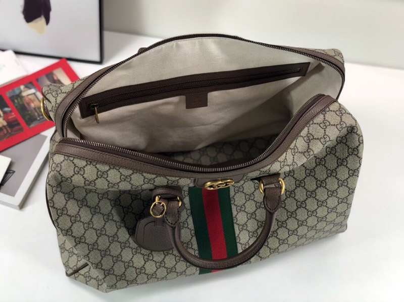 古奇Gucci原單旅行袋Ophidia繫列中號GG隨身旅行包 547953啡￥2480.00的图片-高仿古奇包包Gucci、高仿古奇旅行袋/行李箱Gucci