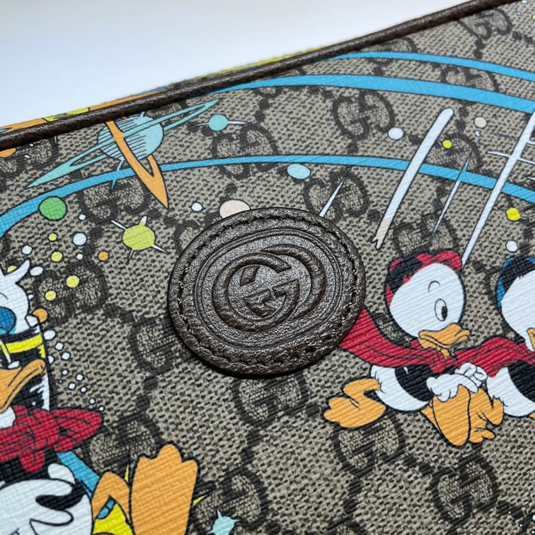 原單GUCCI古馳Disney x唐老鴨印花印花腰包602695￥980.00的图片-高仿古奇包包Gucci、高仿古奇錢包Gucci