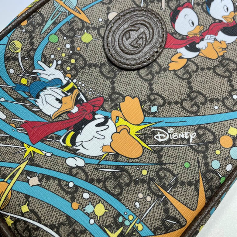原單GUCCI古馳Disney x唐老鴨印花印花腰包602695￥980.00的图片-高仿古奇包包Gucci、高仿古奇錢包Gucci