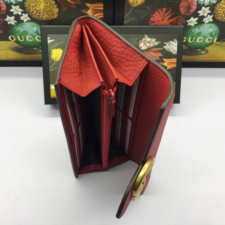 原單GUCCI古馳女士手拿包錢包錢夾 400586紅/黑/裸粉￥980.00的图片-高仿古奇包包Gucci、高仿古奇錢包Gucci