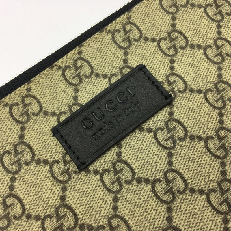 頂級高仿Gucci大手包Gucci Signature柔軟皮革男包 473881杏色￥1280.00的图片-高仿古奇包包Gucci、高仿古奇錢包Gucci