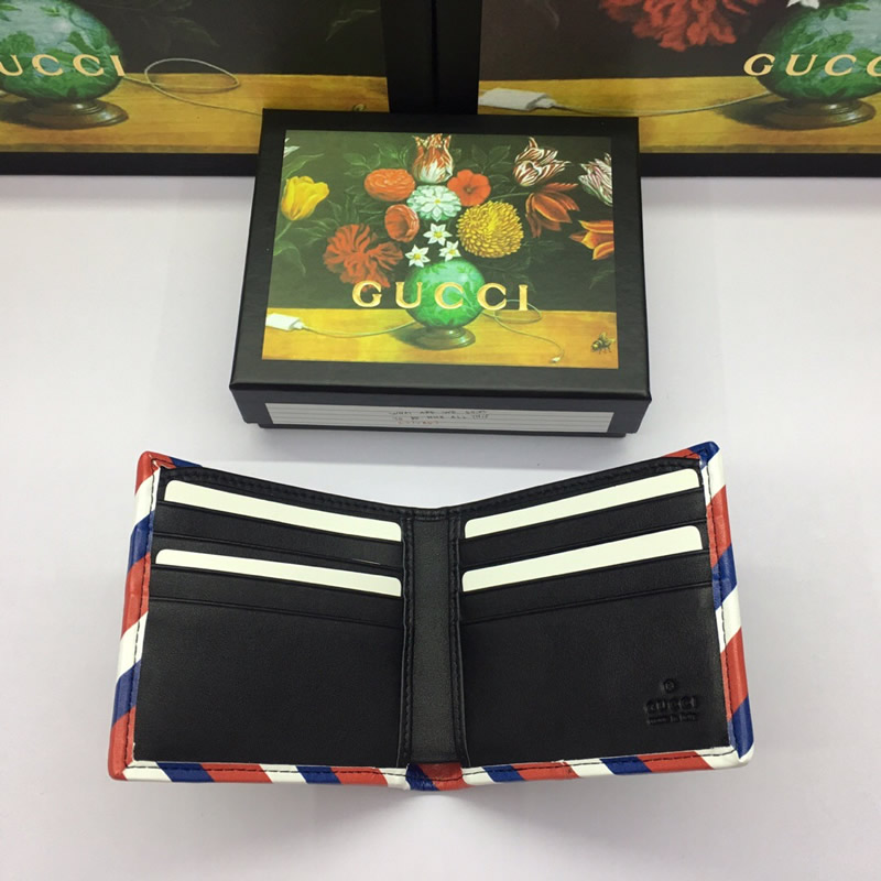 高仿古馳GUCCI錢包男士老虎頭貼花圖案帆布短款錢夾496333黑色￥980.00的图片-高仿古奇包包Gucci、高仿古奇錢包Gucci