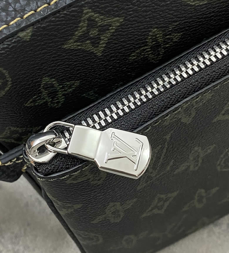 LV路易威登23年春夏男士單肩包TRIO郵差包 M46340￥1480.00的图片-高仿LV包包、高仿lv男包