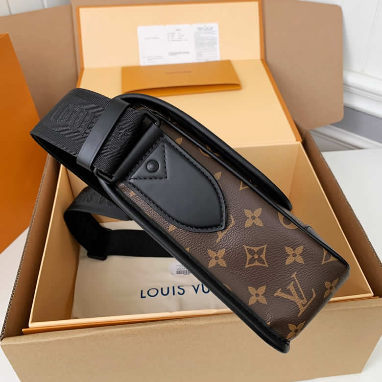 LV奢侈品網男士老花包包ARCHY中號郵差包-M46328￥1480.00的图片-高仿LV包包、高仿lv男包