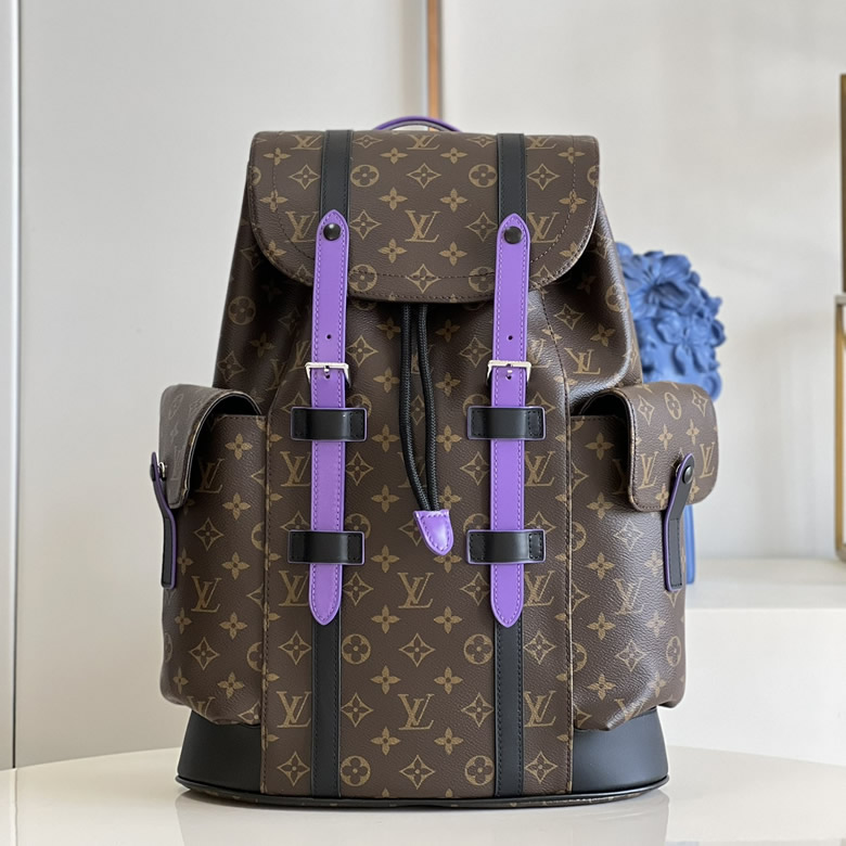 高仿LV雙肩包CHRISTOPHER小號雙肩包M46247￥1680.00的图片-高仿LV包包、高仿lv男包