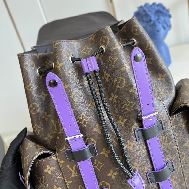 高仿LV雙肩包CHRISTOPHER小號雙肩包M46247￥1680.00的图片-高仿LV包包、高仿lv男包