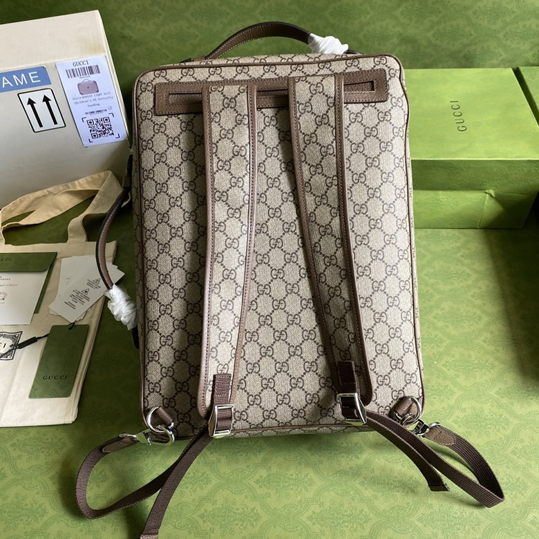 高仿古奇女包GG Supreme帆佈公文包658543￥1680.00的图片-高仿古奇包包Gucci、高仿古奇女包Gucci