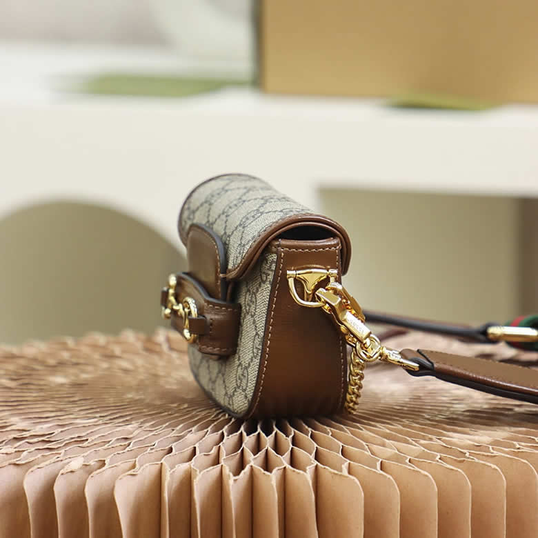 高仿Gucci女包Horsebit 1955繫列肩帶錢包￥1280.00的图片-高仿古奇包包Gucci、高仿古奇女包Gucci