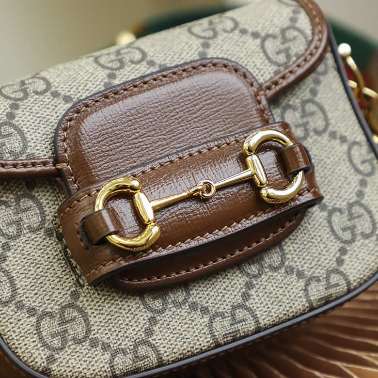 高仿Gucci女包Horsebit 1955繫列肩帶錢包￥1280.00的图片-高仿古奇包包Gucci、高仿古奇女包Gucci