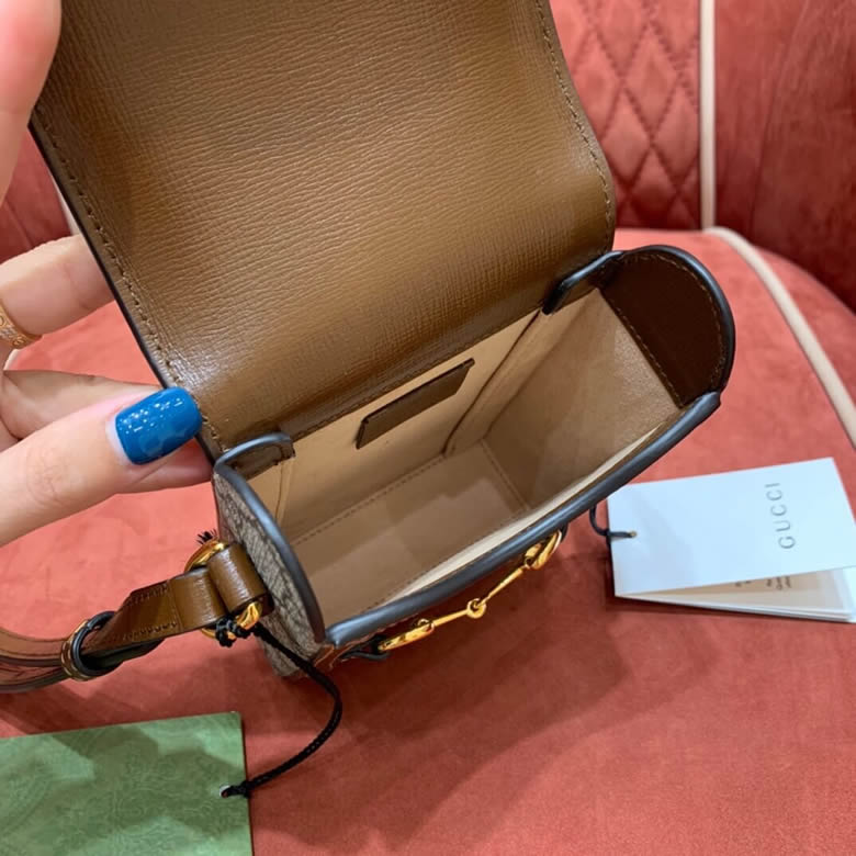 高仿GUCCI古馳1955Horsebit馬銜扣翻蓋迷妳單肩斜挎包625615 92TCG 8563￥1280.00的图片-高仿古奇包包Gucci、高仿古奇男包Gucci