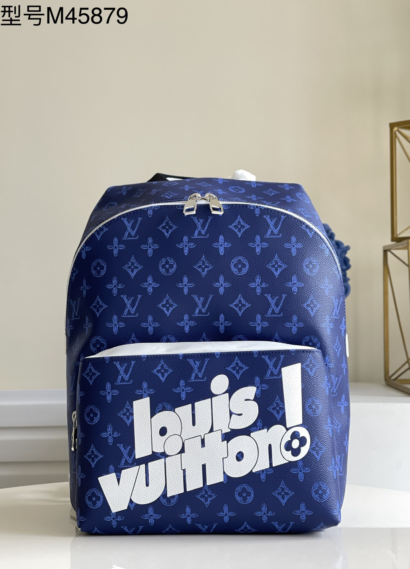 LV 原單雙肩包取材復古 Monogram 塗層帆佈的图片-高仿LV包包、高仿lv女包