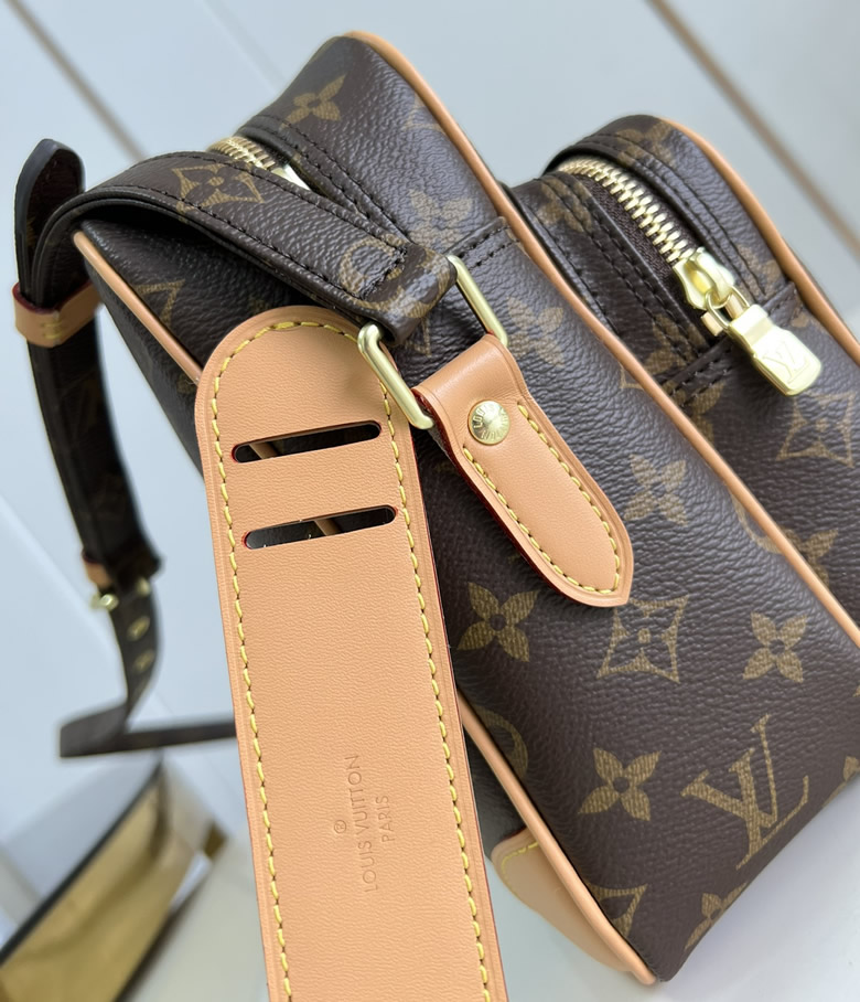 高仿lv斜挎包中古繫列M452444老花男包￥1480.00的图片-高仿LV包包、高仿lv男包